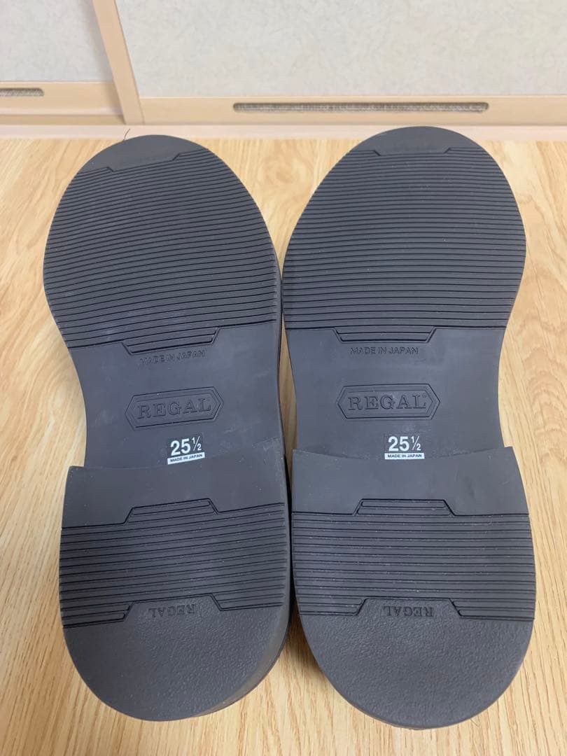 未使用品REGAL Uチップビジネスシューズ