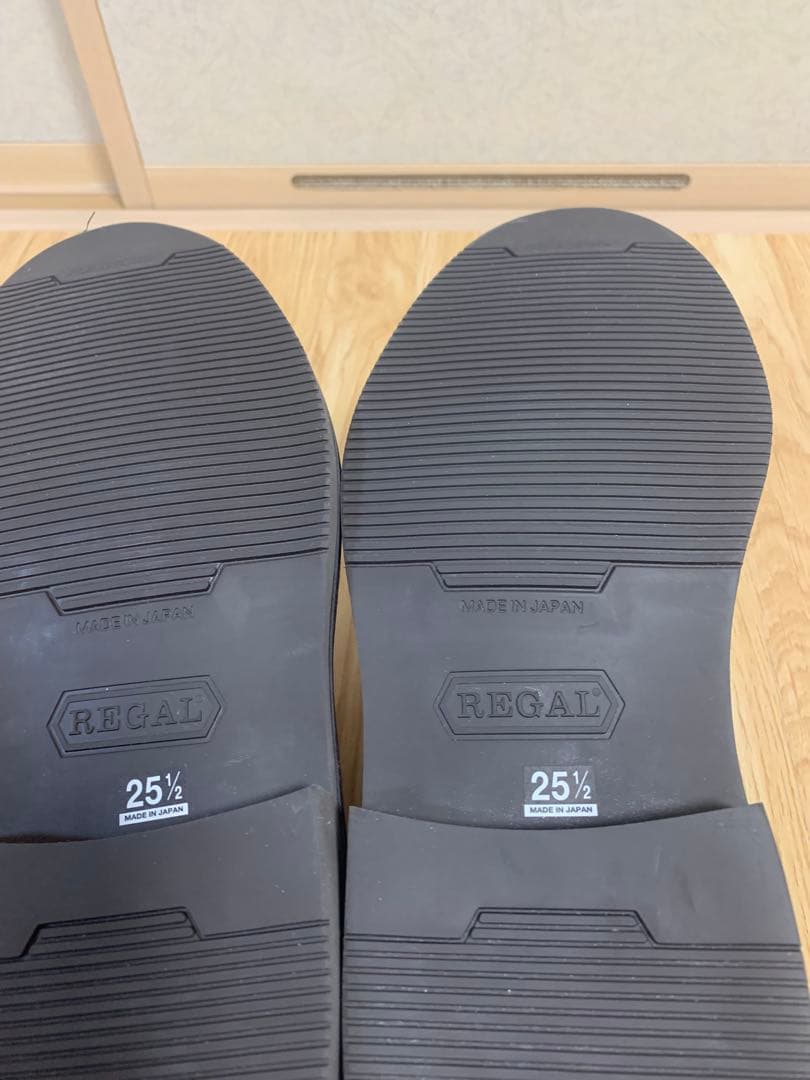 未使用品REGAL Uチップビジネスシューズ