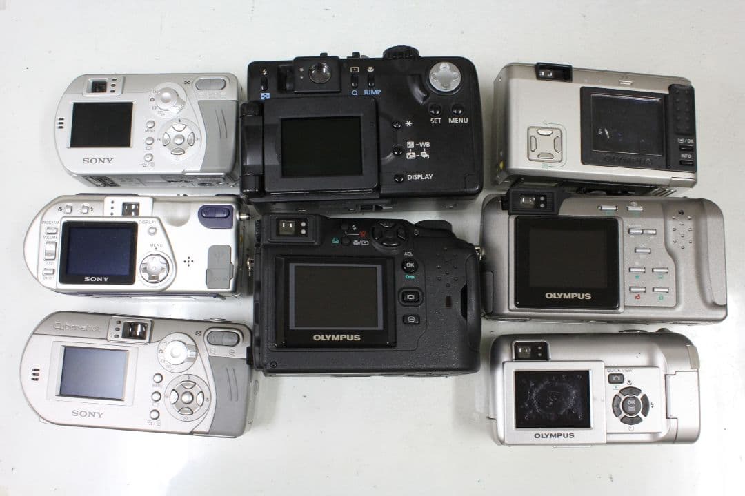 デジタルカメラ ８台 ジャンク品 Canon SONY OLYMPUS