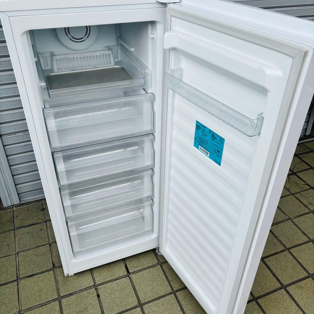 Haier 138L 冷凍庫 JF-NUF138B 動作品◇2021年製