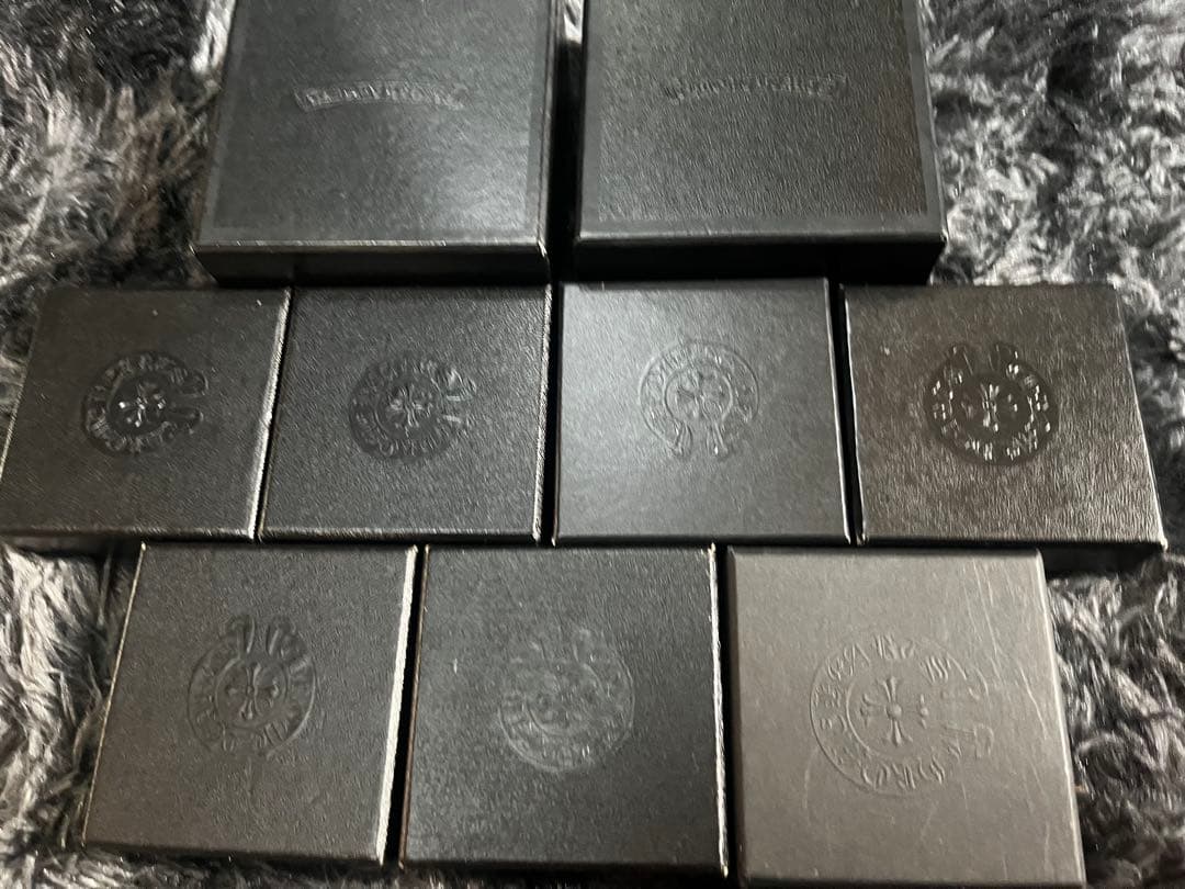 クロムハーツ ブラックギフトボックス 10個セット