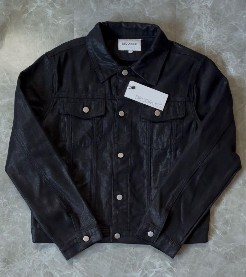 DECOROSO コーティングデニムジャケット 01 最安値‼️