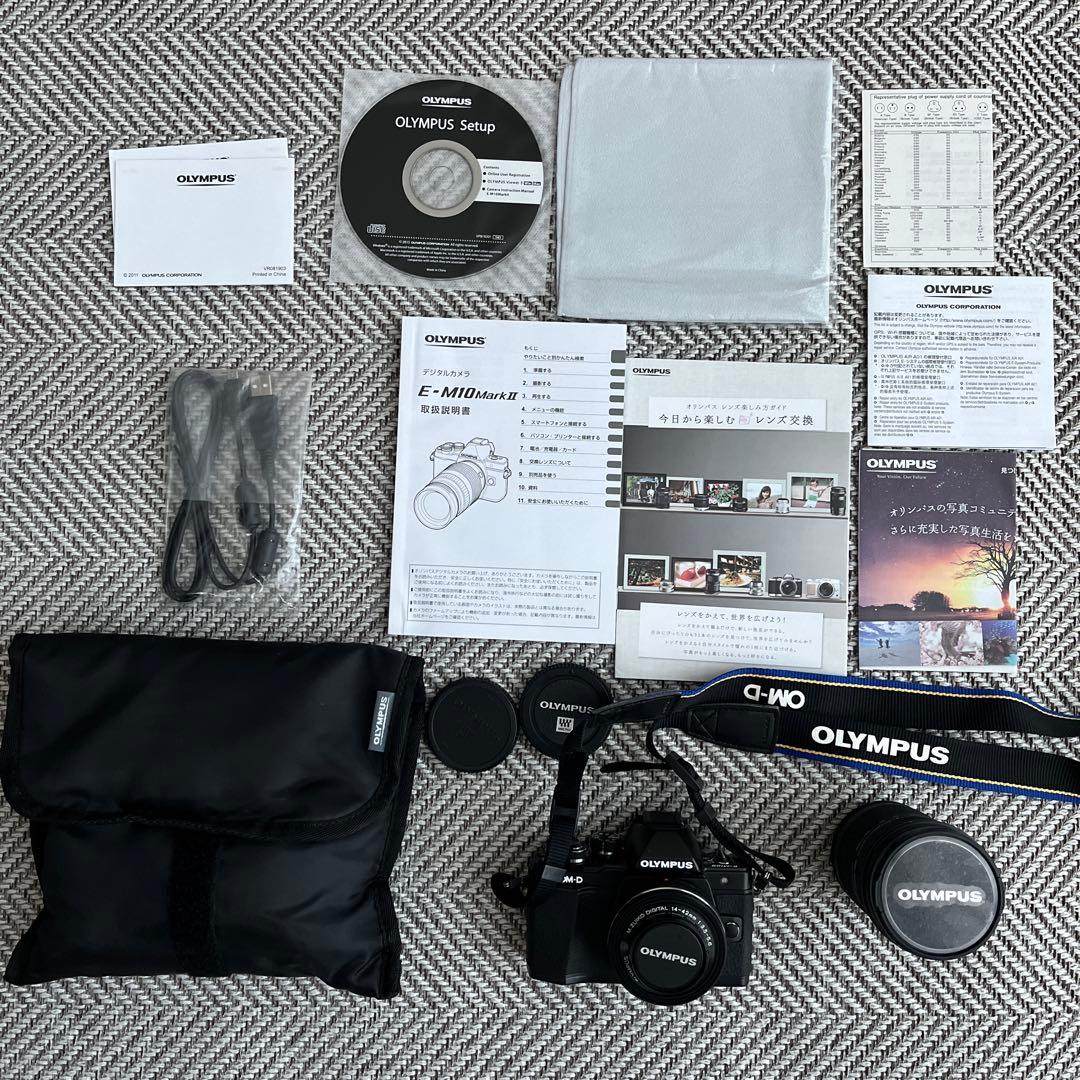 【期間限定】OLYMPUS OM-D E-M10 Mark II ブラック