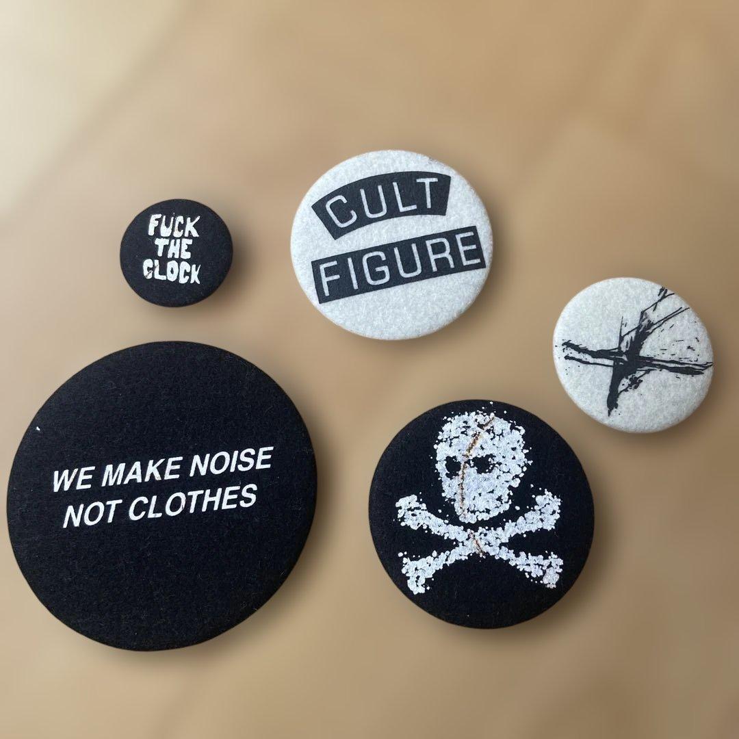 アンダーカバー　ピンバッジ 5枚セット　袋付き