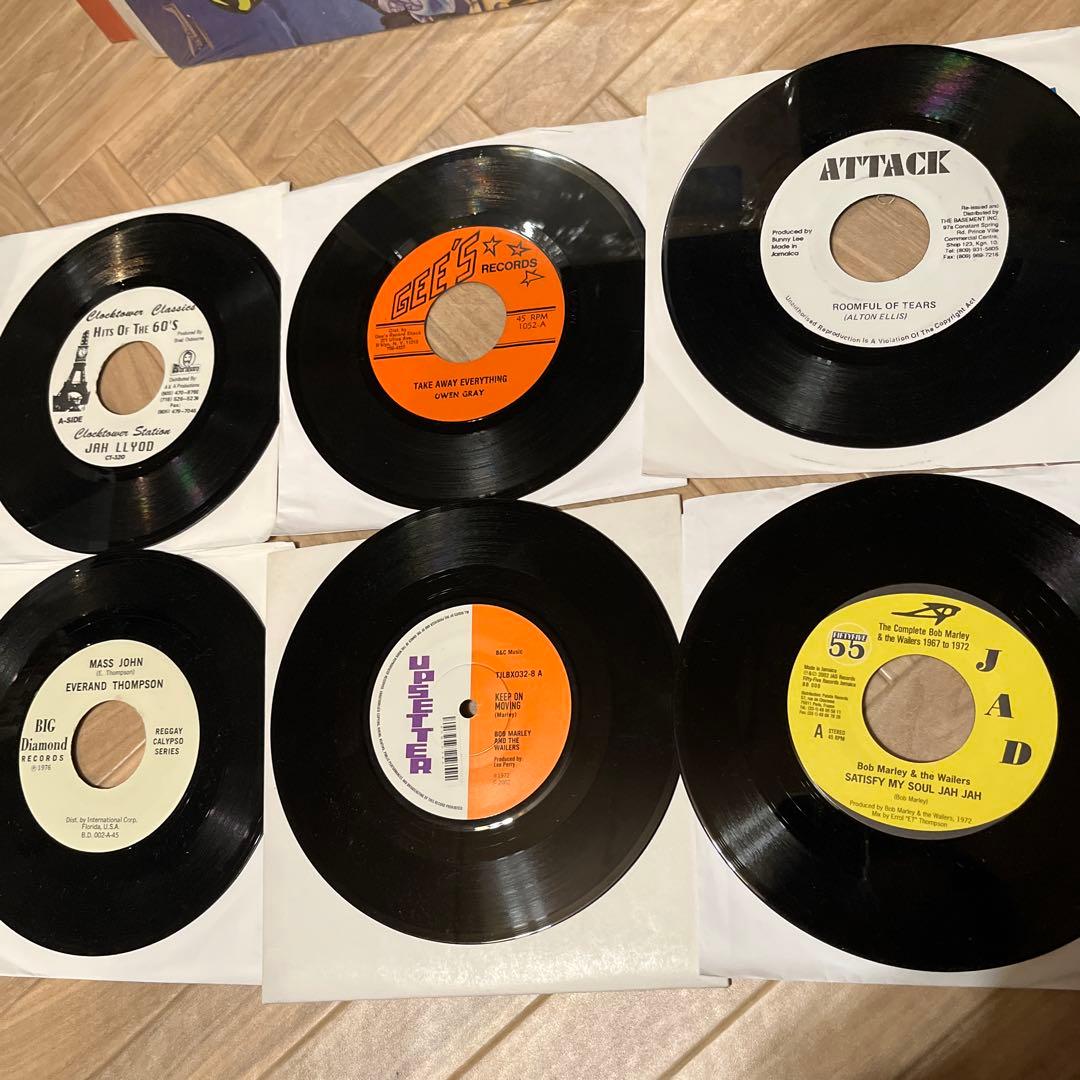 b*e様 レゲエ7インチレコードまとめ売り　70枚　良盤名曲多数！