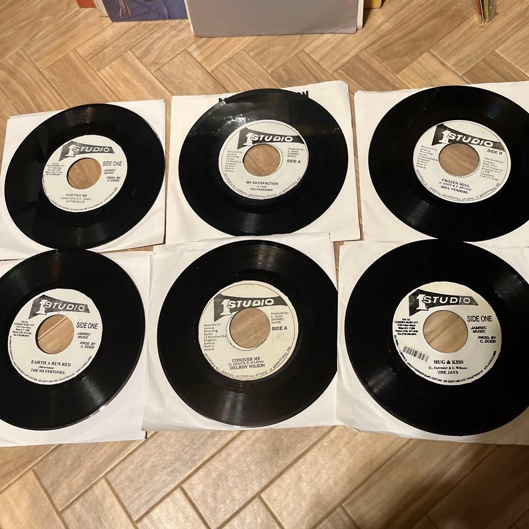 b*e様 レゲエ7インチレコードまとめ売り　70枚　良盤名曲多数！