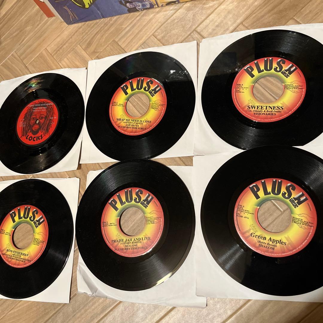 b*e様 レゲエ7インチレコードまとめ売り　70枚　良盤名曲多数！