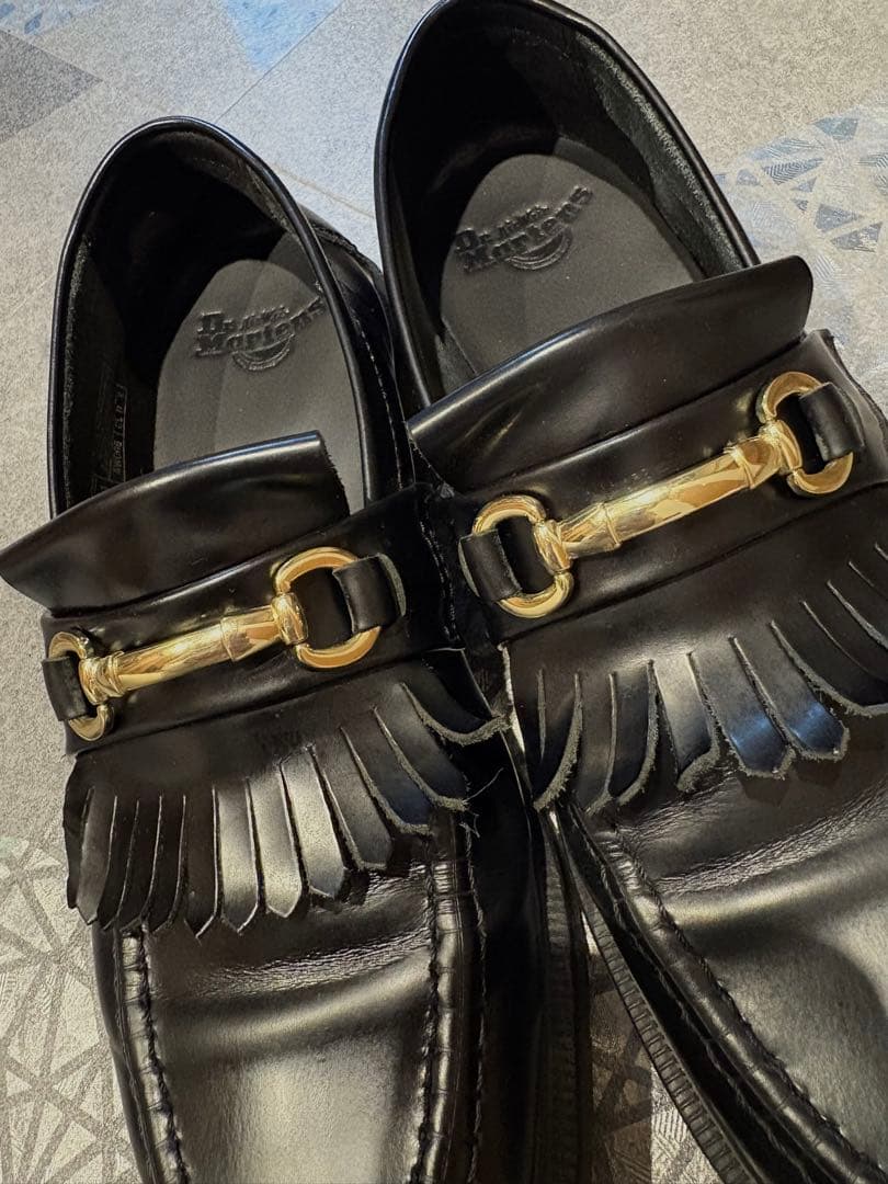 ゆ様。Dr. Martens ブラック ローファー エイドリアン スナッフル