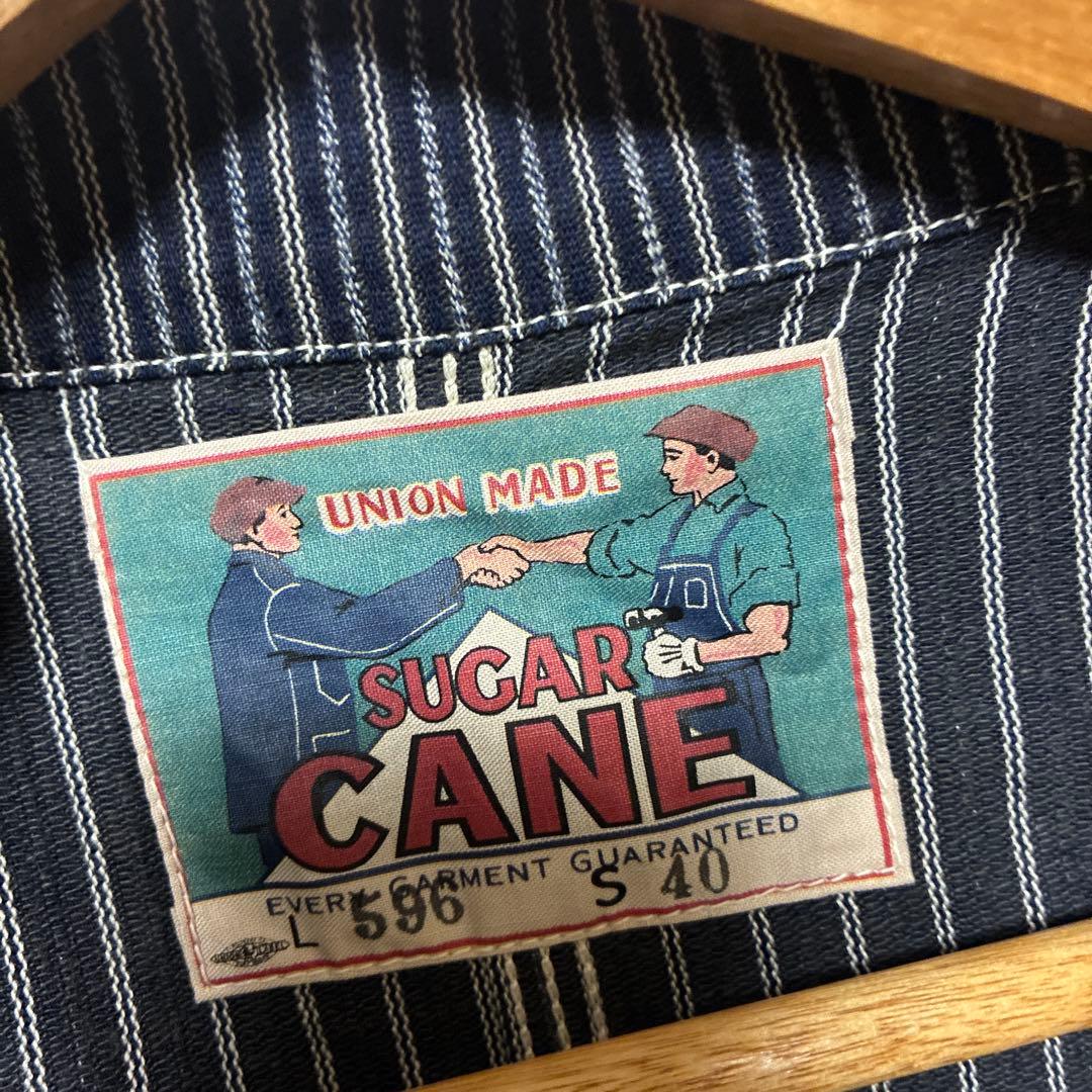 シュガーケーン　596 カバーオール 40サイズ　ストライプ