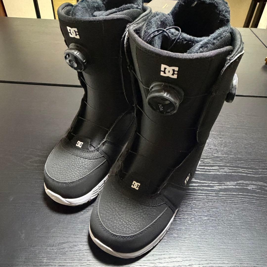 DC 25-26 スノーボードブーツ ブラック　24センチ　最終値下げ