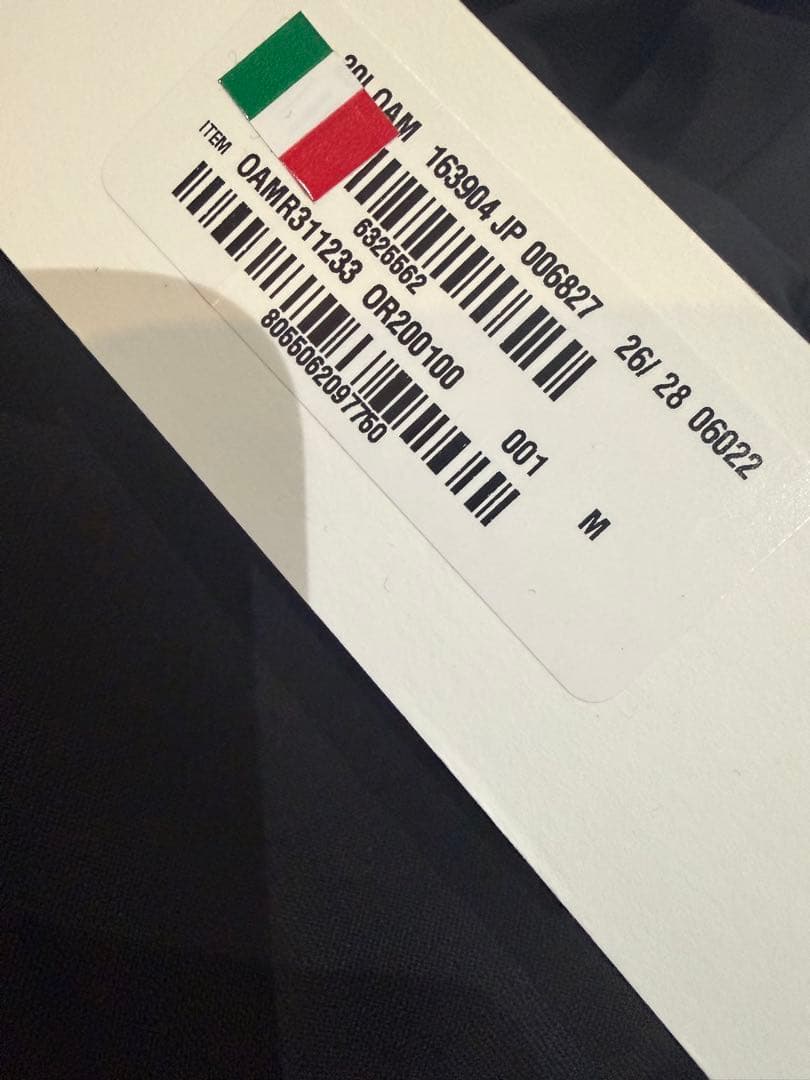 OAMAC 黒 スラックス イージーパンツ　新品未使用自宅保管