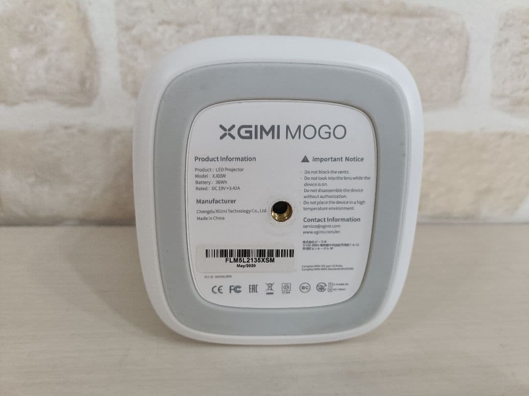 【美品♪】XGIMI Projector MOGO プロジェクター XJ03W