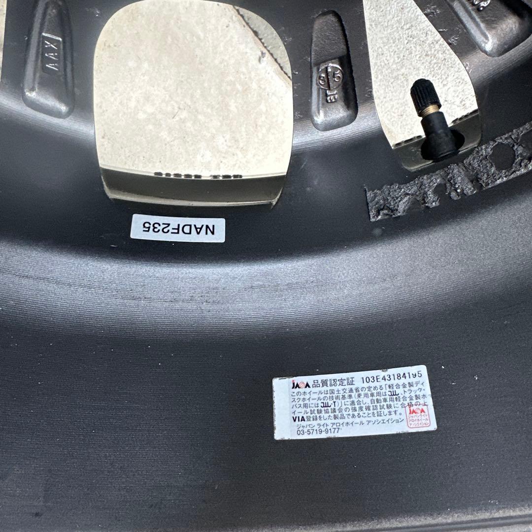 MAKアルミ ＆ スタッドレス 185/65R15　 フィアット用