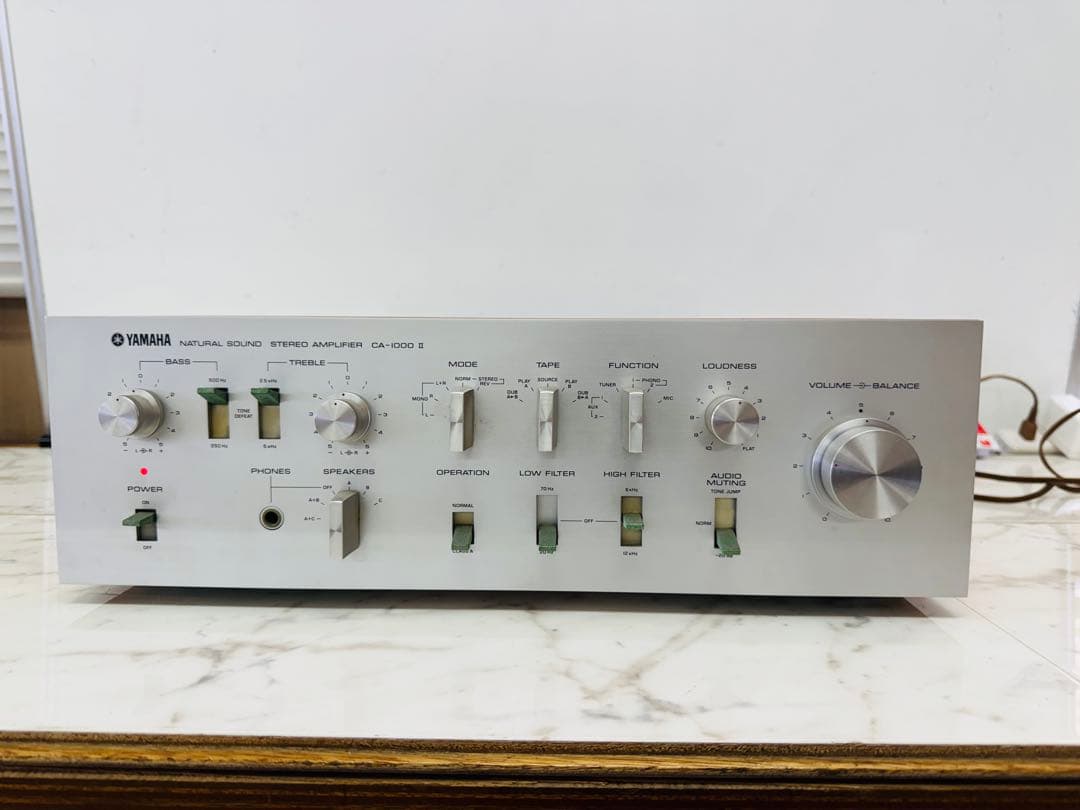 YAMAHA ヤマハ　CA-1000II プリメインアンプ レトロ　動作品