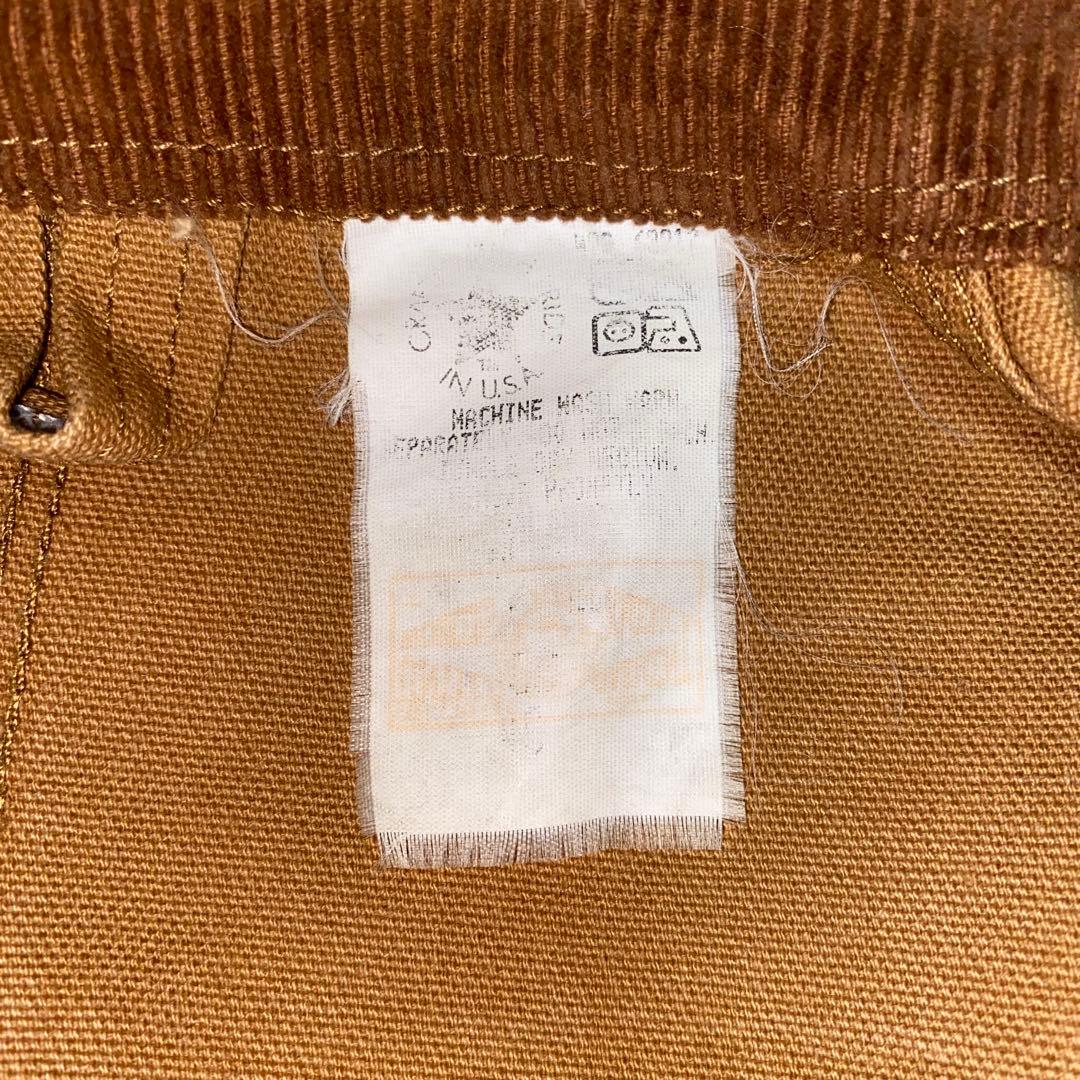 ダック地　チョアジャケット カーハート 80s 90s 星タグ　USA