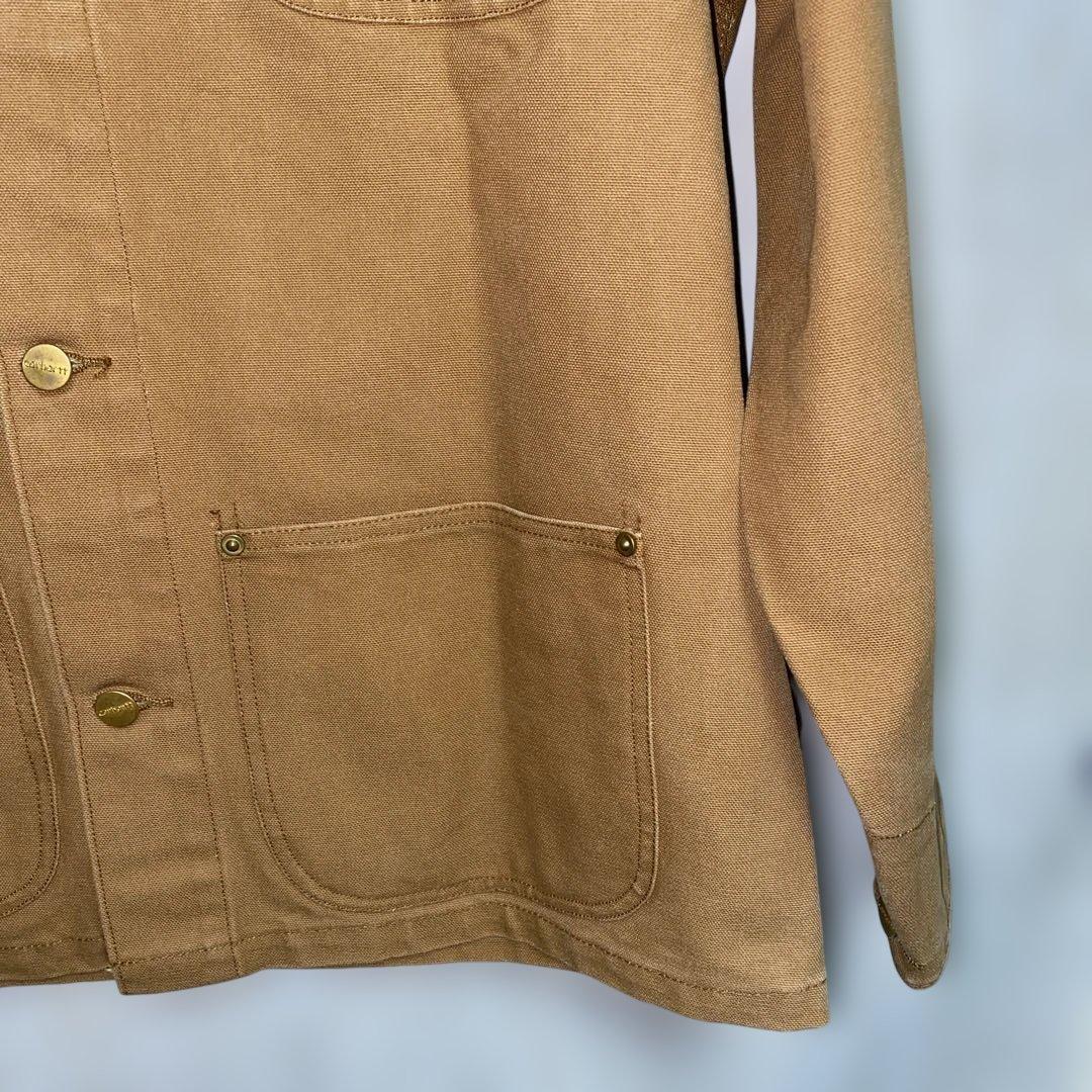 ダック地　チョアジャケット カーハート 80s 90s 星タグ　USA