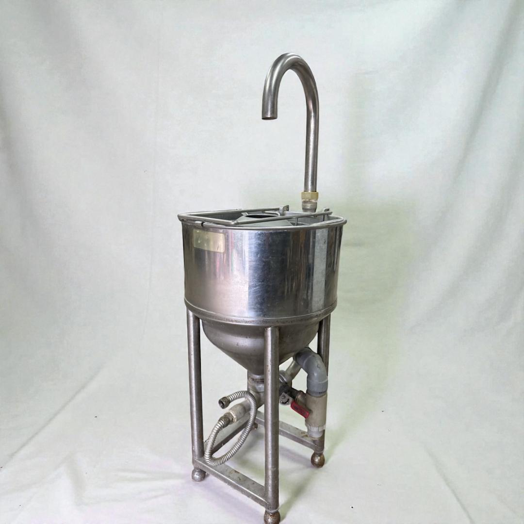 業務用 水圧洗米機 ステンレス 洗米器 現状渡し 厨房機器 たのメル便発送