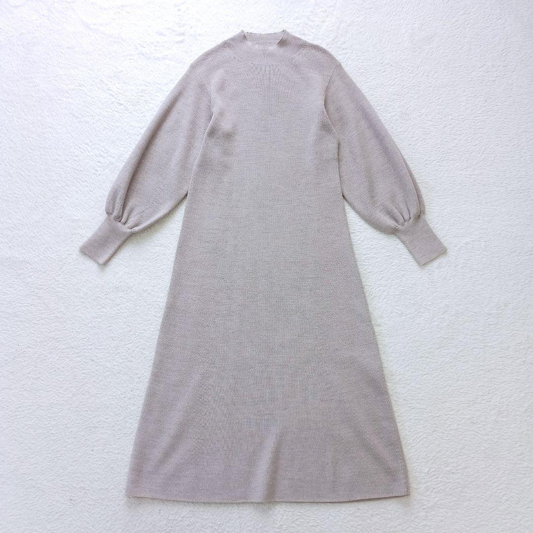 ANAYI　アナイ メリノウール アンサンブルニットワンピース