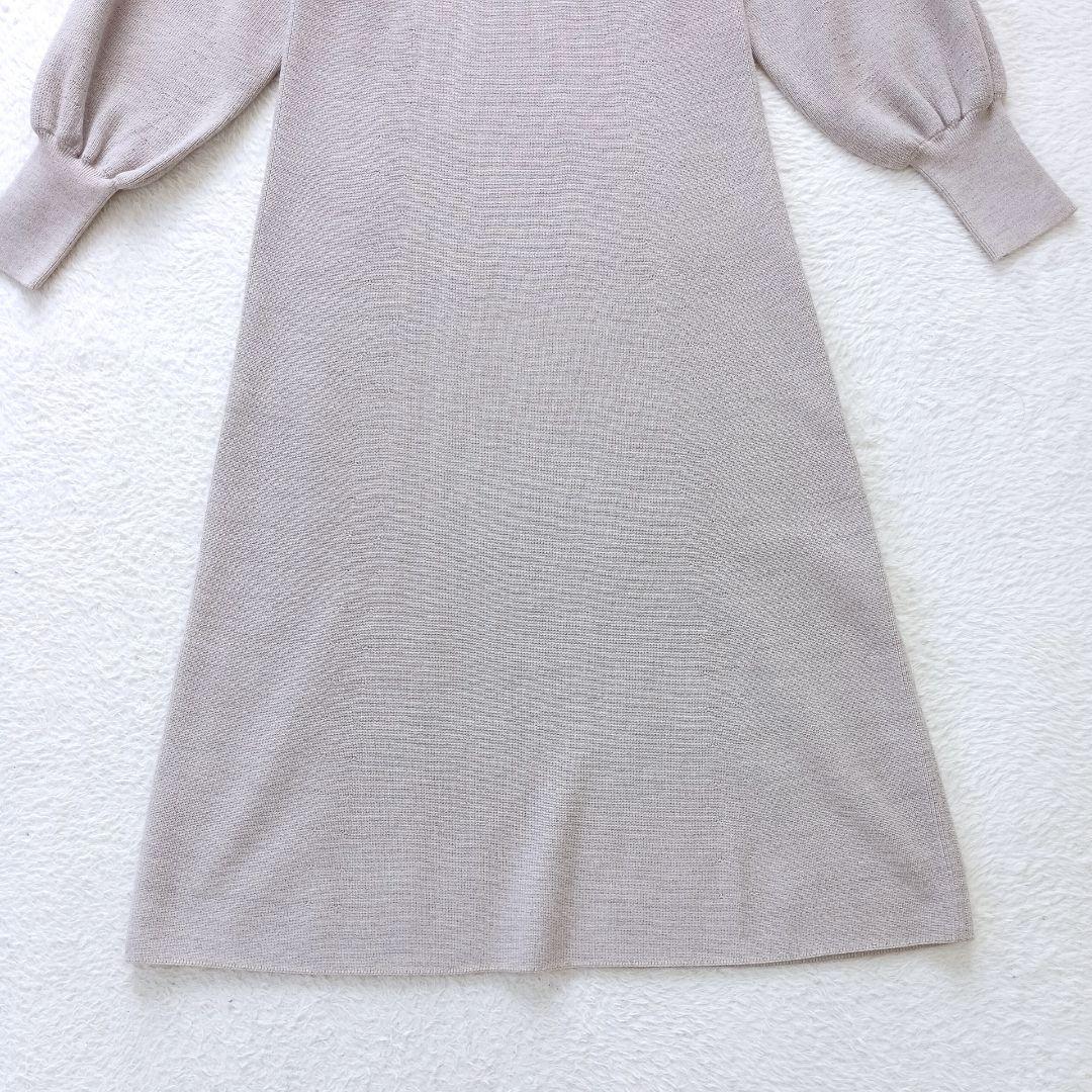 ANAYI　アナイ メリノウール アンサンブルニットワンピース