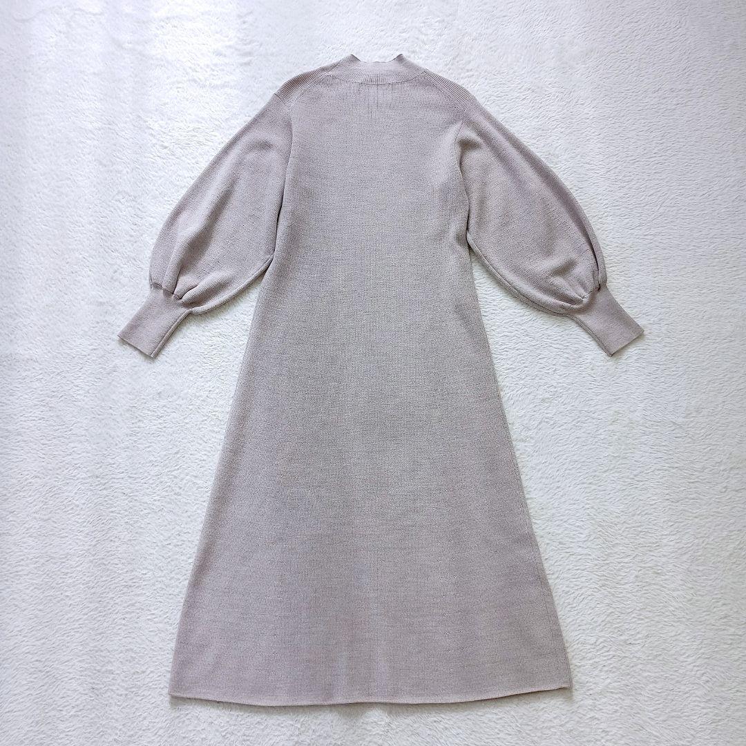 ANAYI　アナイ メリノウール アンサンブルニットワンピース