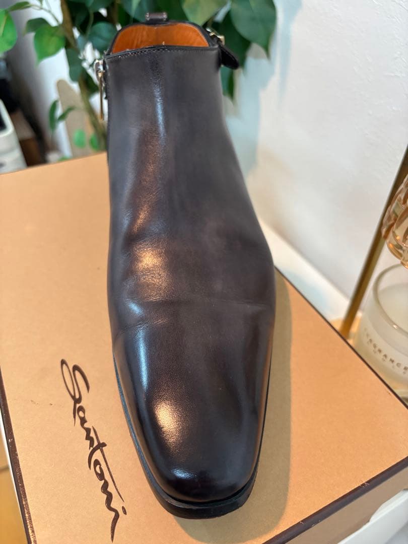 期間限定値下げ中　サントーニ アンクルレザーシューズ （27.5〜28㎝）