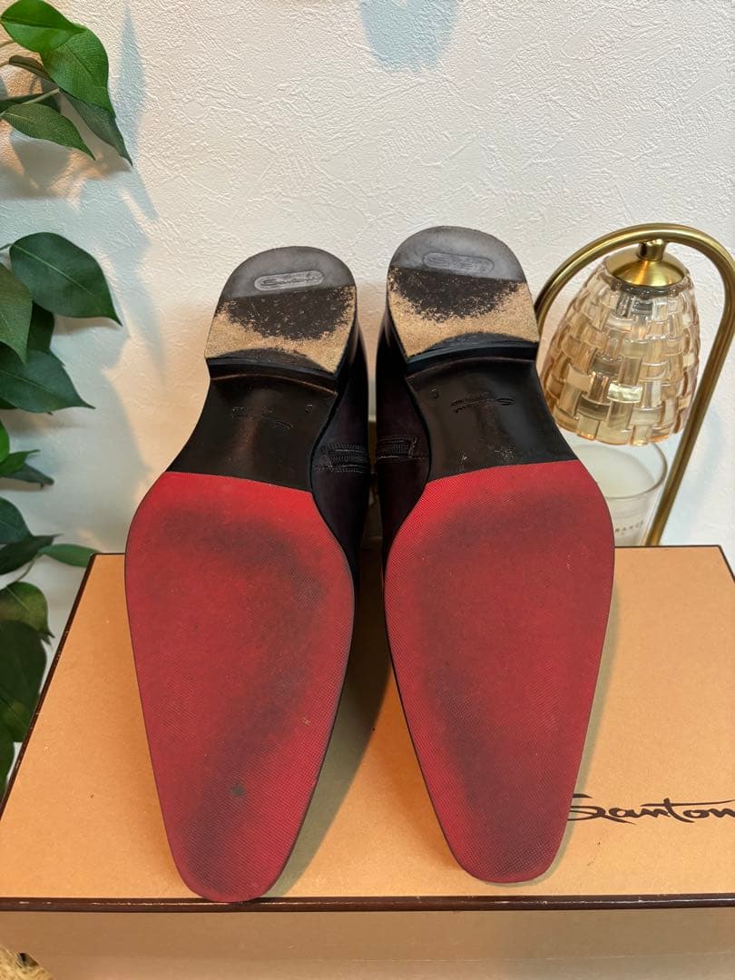 期間限定値下げ中　サントーニ アンクルレザーシューズ （27.5〜28㎝）