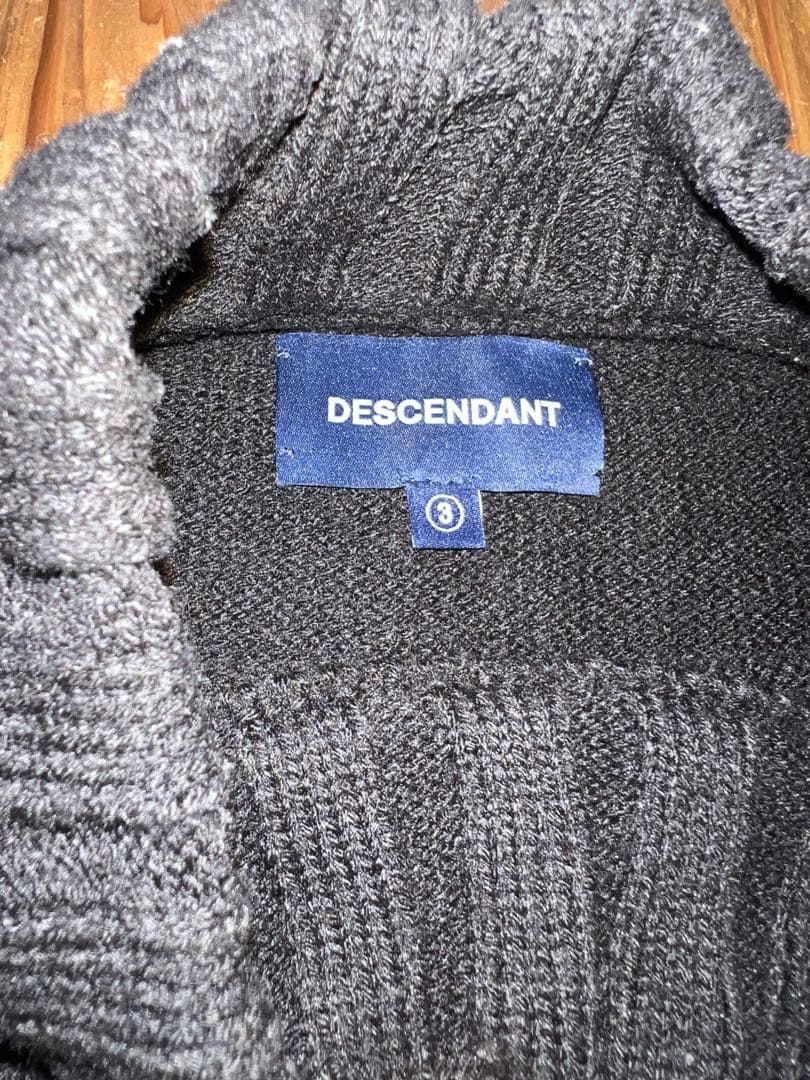 DESCENDANT スタンドモックネックニット