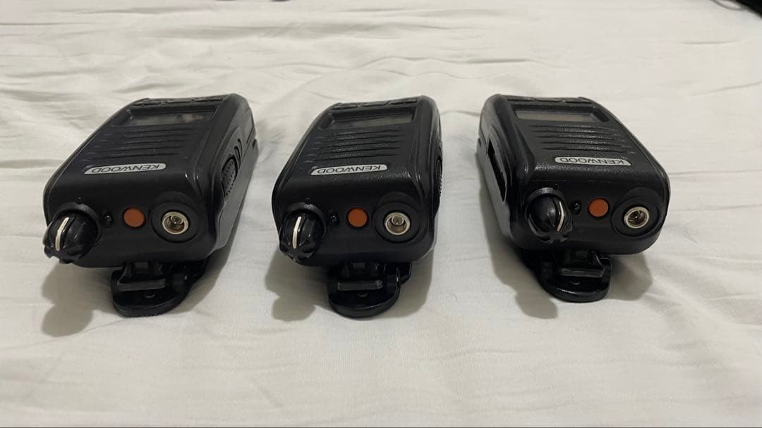 KENWOOD 無線機 3台 ケンウッド TPZ-D503 :登録局 廃局済