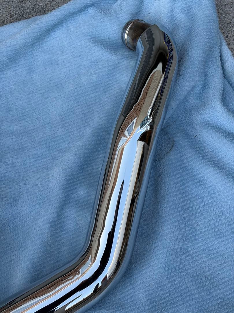 COBRA スピードスター909 フルエキ マフラー　ハーレー 鼓動バッフル付き