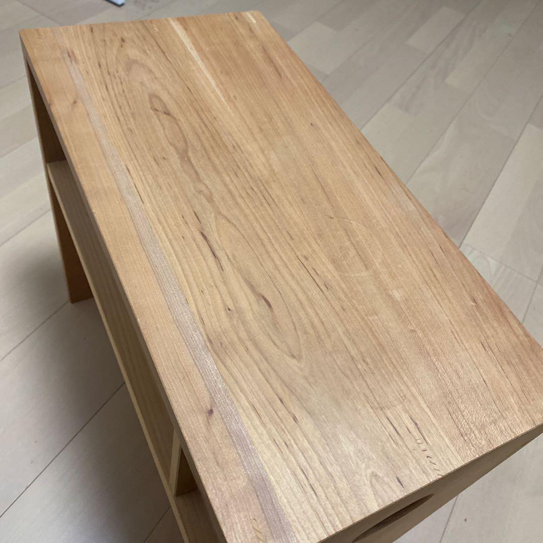 キシル　木製サイドテーブル