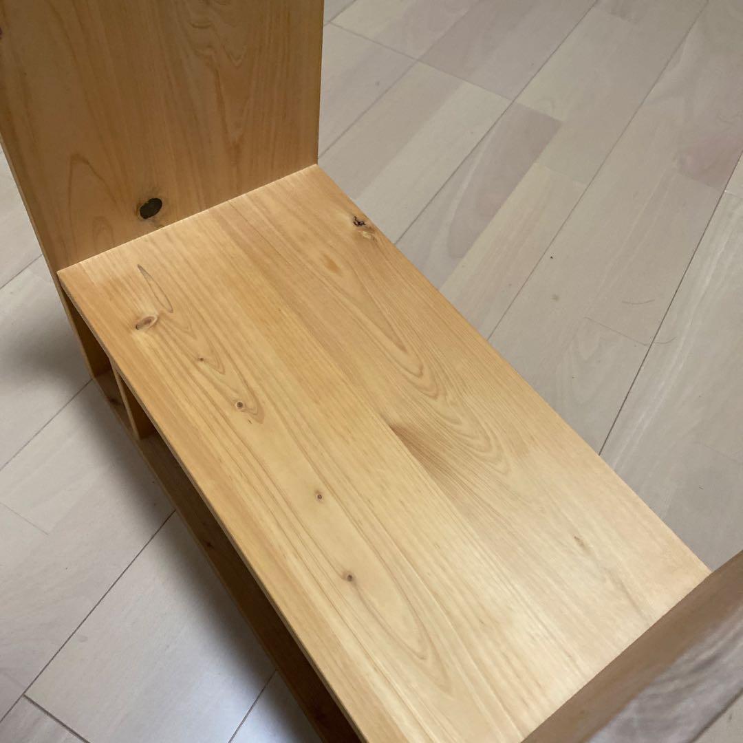 キシル　木製サイドテーブル