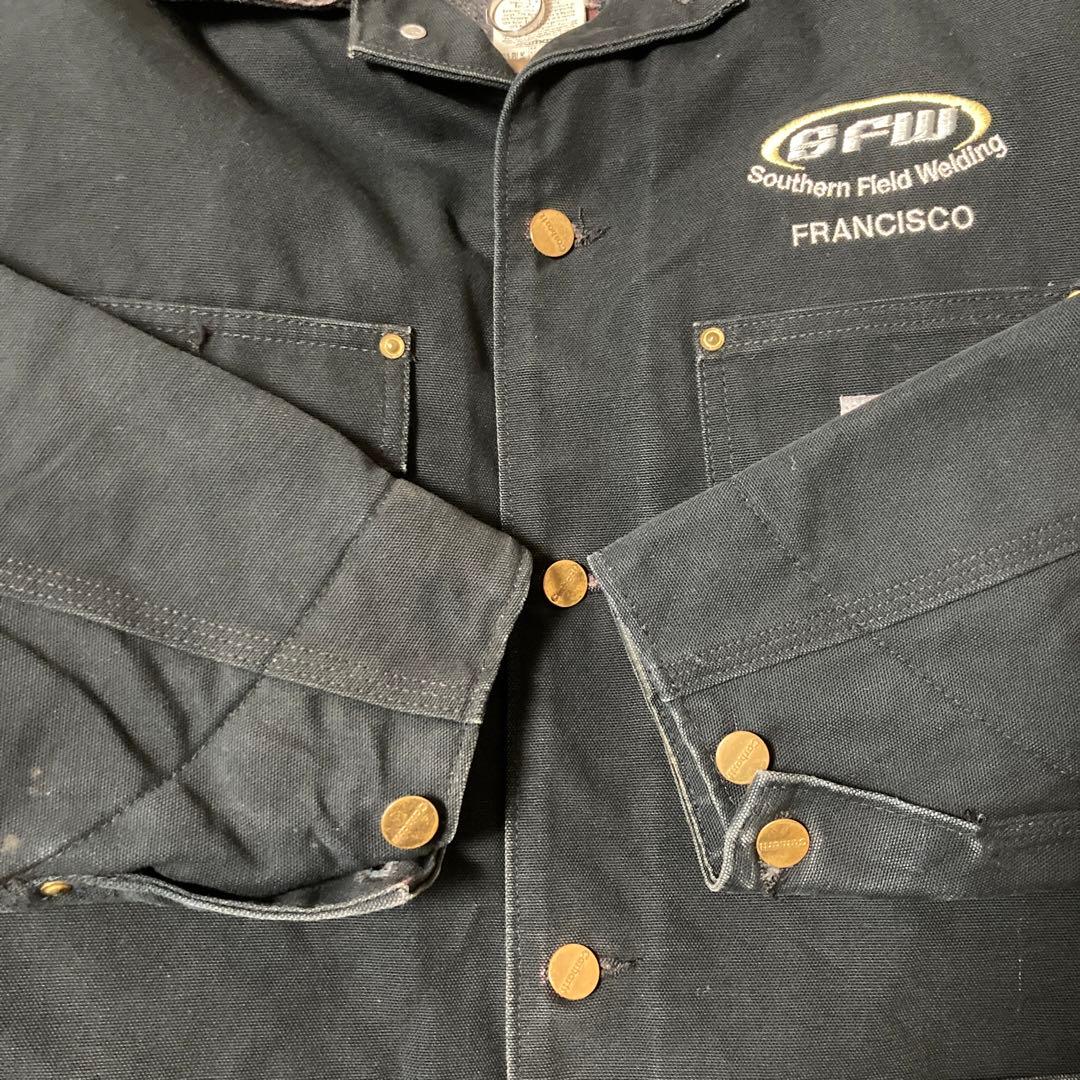 【美品】カーハート　ミシガン　チョアコート　ブラック