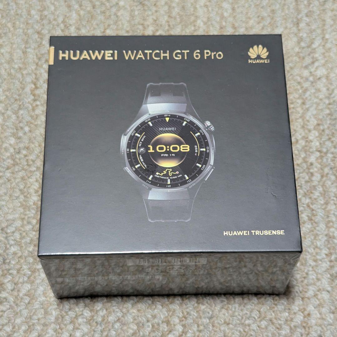 【新品】HUAWEI WATCH GT6 Pro 46mm ブラック