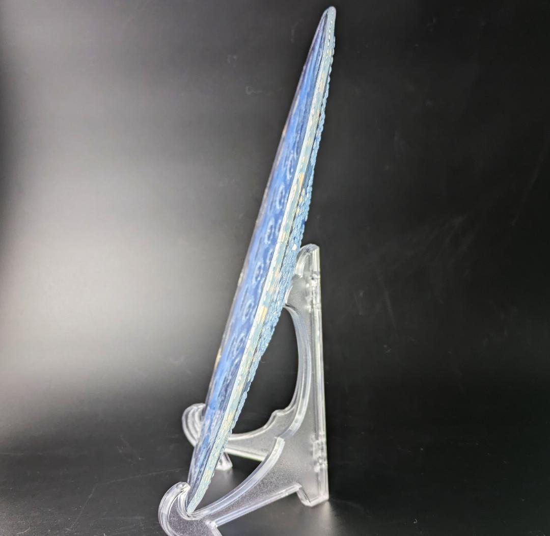 ルネ・ラリック アスター オパルセント大皿 27cm 1935頃 マルシャック