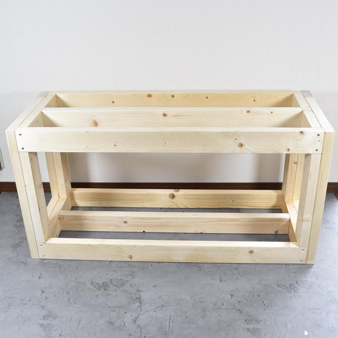 ☆全国送料込☆無塗装　120㎝水槽台　オーダーメイド製作も可能