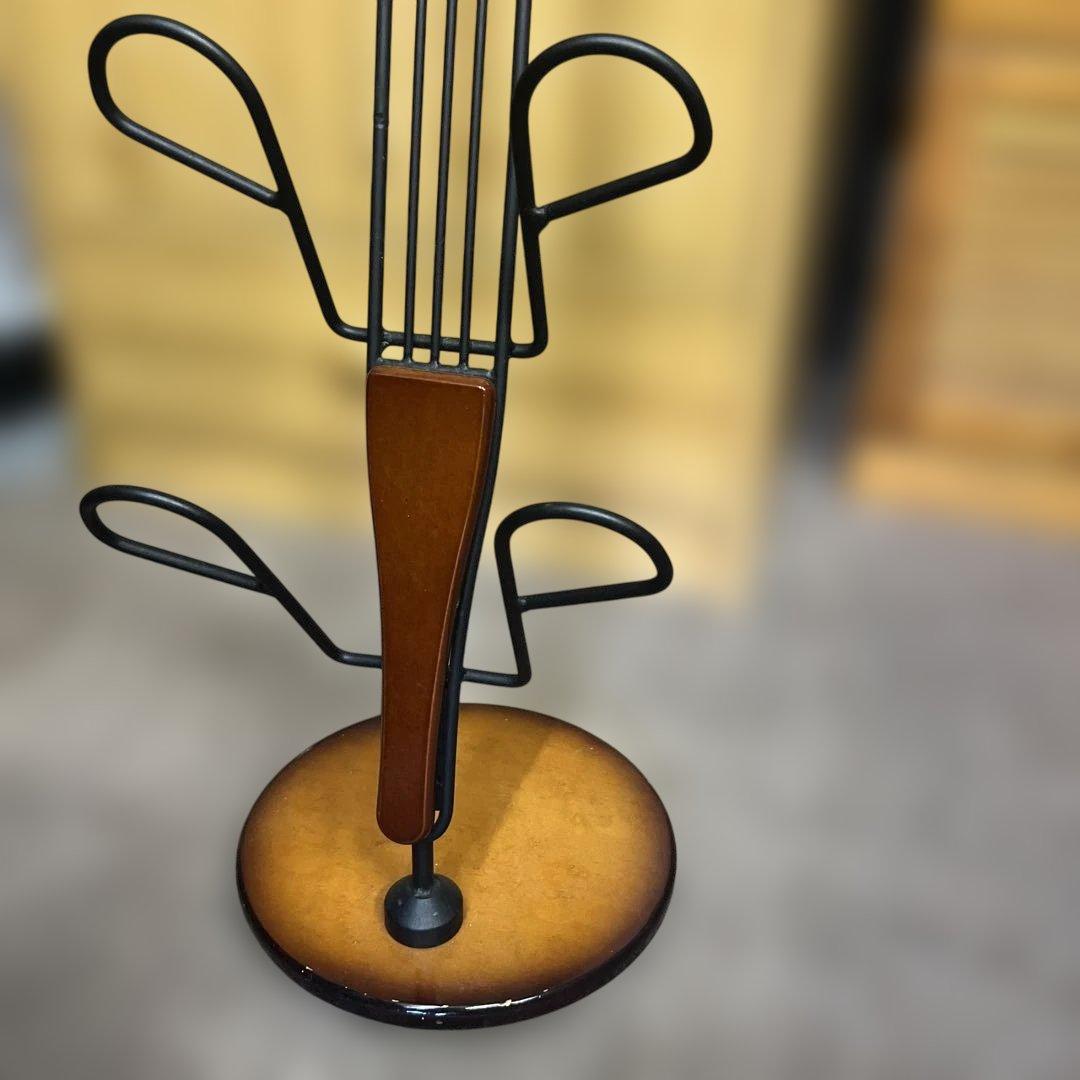 音符デザイン スリッパラック