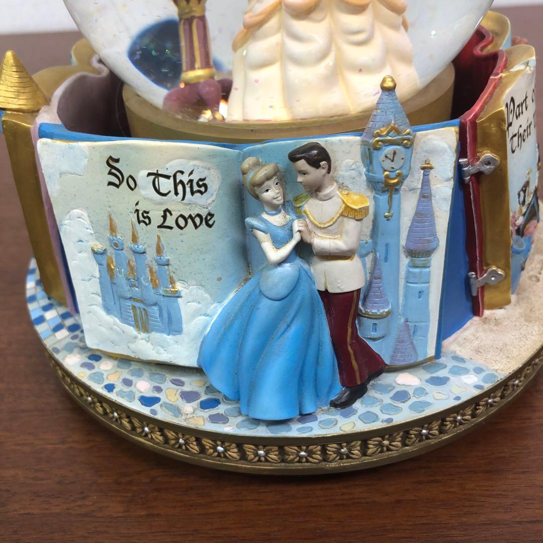 ❶要確認　美女と野獣　オルゴール　スノードーム　ディズニープリンセス