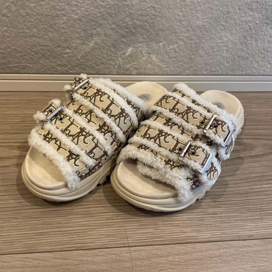 【美品】ディオール × トラヴィススコット カクタスジャック ボアサンダル