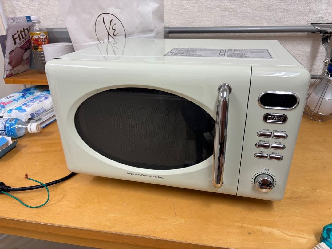 LADONNA ラドンナ Toffy 電子レンジ K-DR1 21年製T