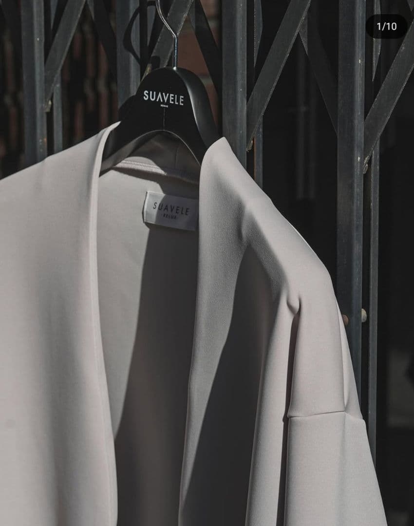 SUAVELE セットアップ サイズ1 色エクリュー 試着のみ超美品