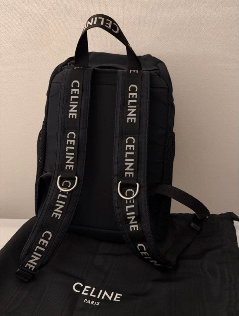 g*i様 CELINE セリーヌ ブラック リュック・バックパック　【お値下げ不
