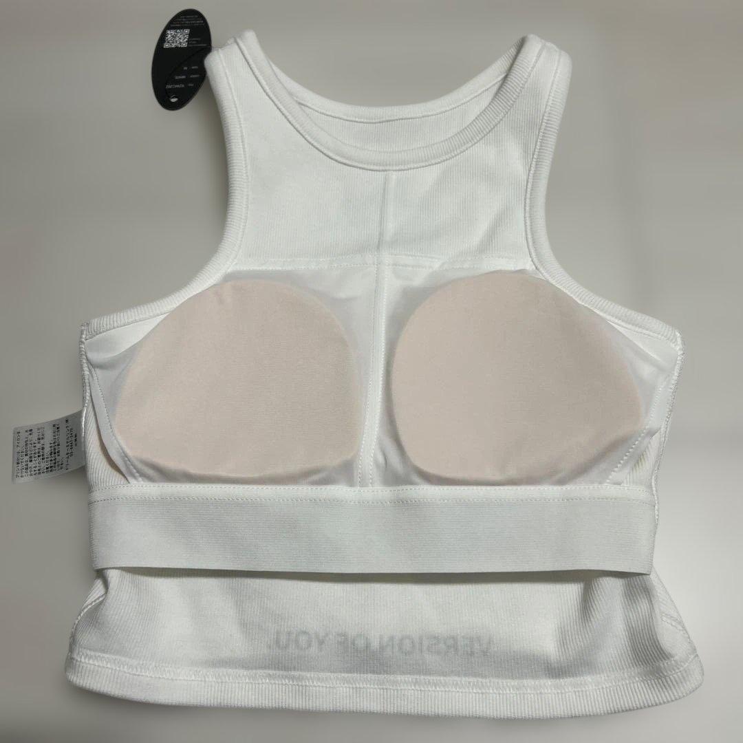 ホワイトタンクトップ VERSION OF YOU.