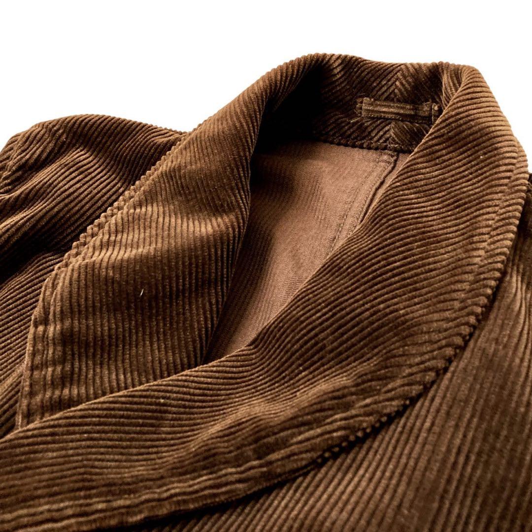 日本製【FSC】フレンチワーク風コーデュロイダブルブレストジャケット UR購入