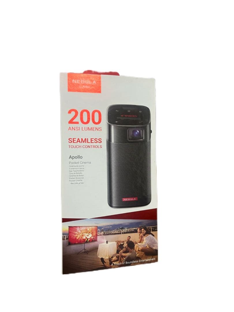 Apollo プロジェクター 200 ANSIルーメン＆スクリーン