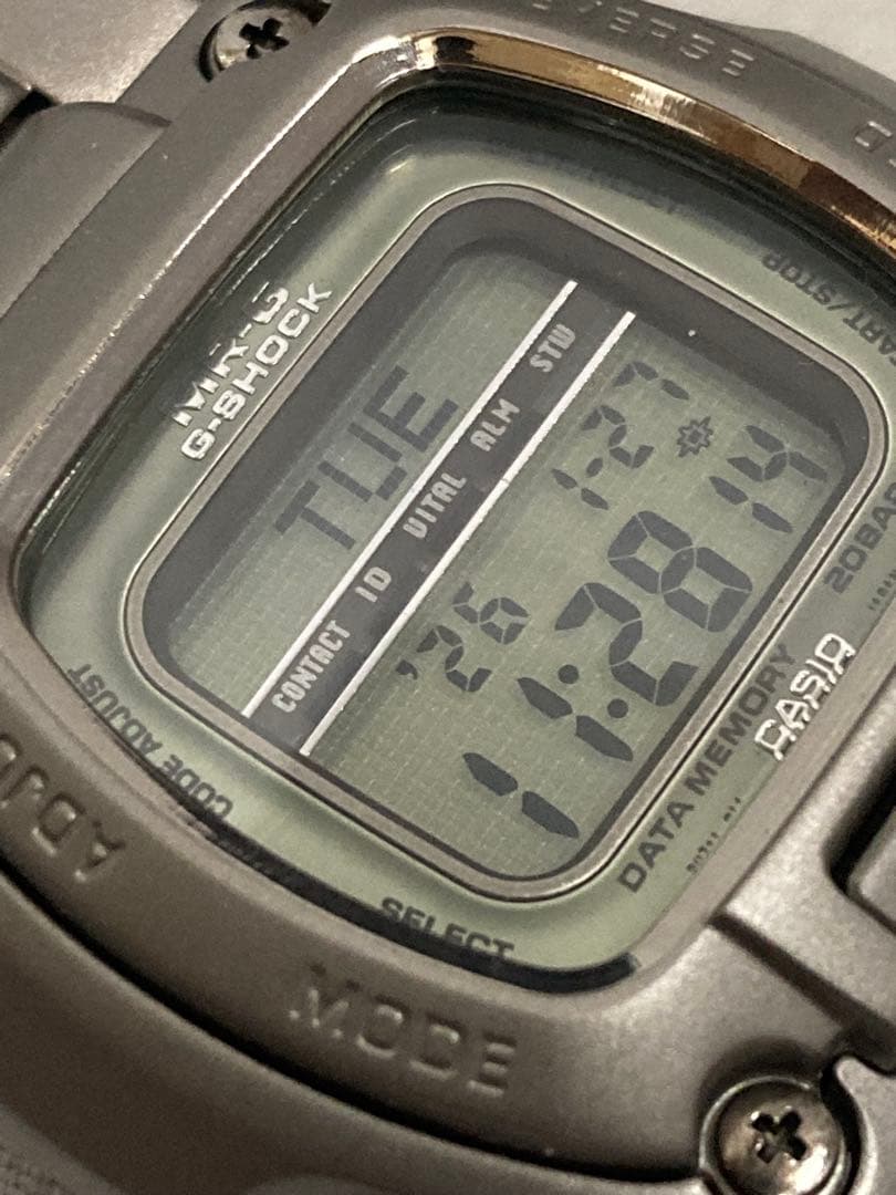 G-SHOCK MRG-210T チタン デジタル シルバーカラー ジャズカラー