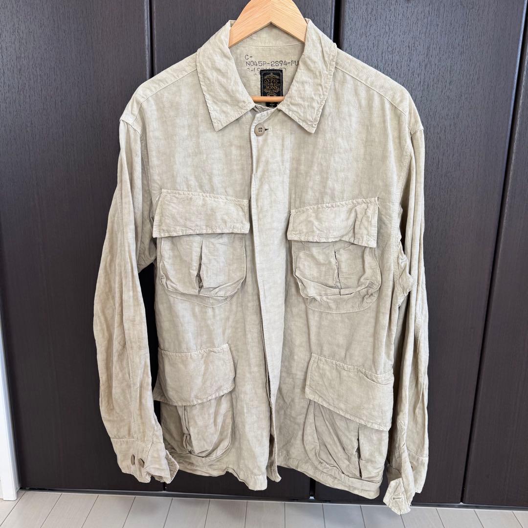 Gypsy&sons ミリタリーベージュジャケット