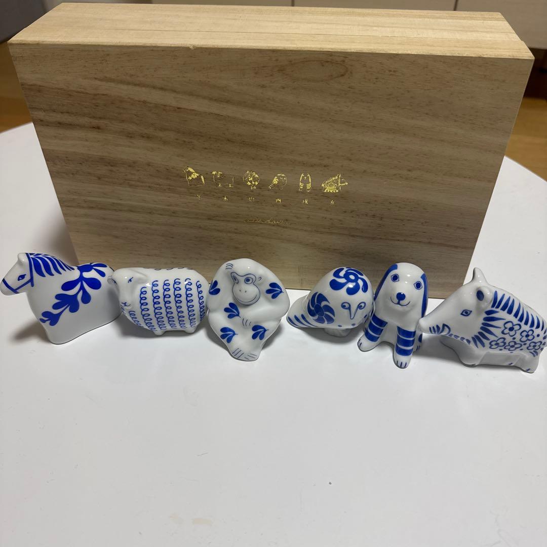 リサラーソン干支の置物6種セット