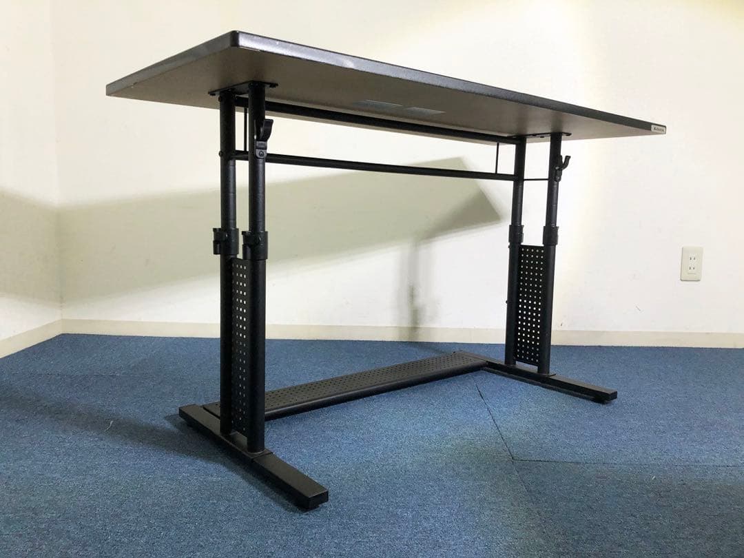 Bauhutte 昇降式ゲーミングデスク BHD-1200M シンプルデザイン