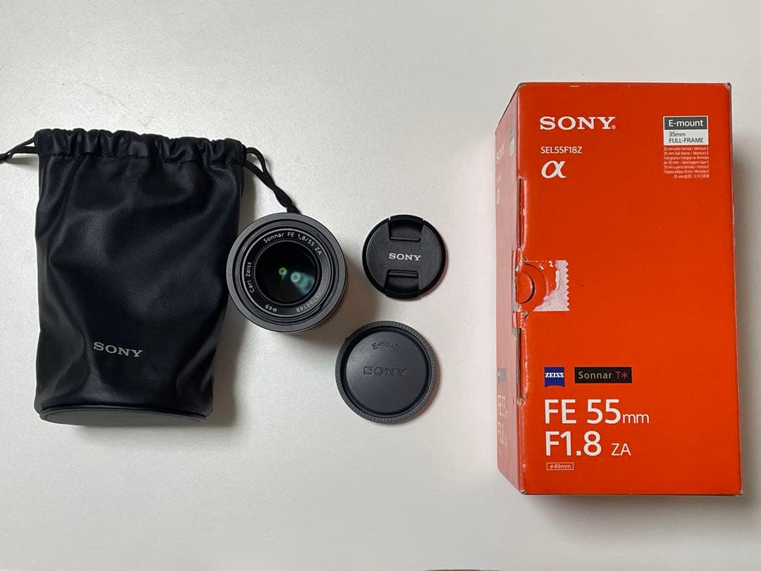 レンズ(単焦点) Sonnar T*FE 55mm F1.8 ZA SEL55F18Z