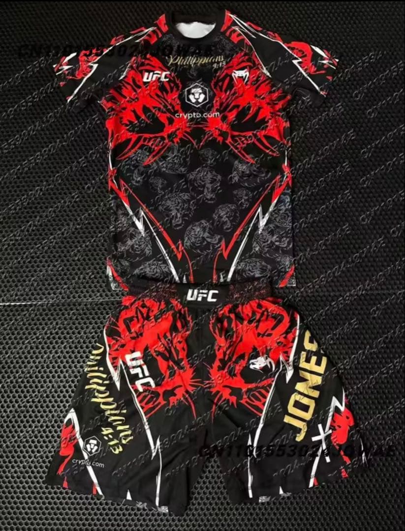 UFC VENUM ジョンジョーンズ　ウェア上下セット　Lサイズ